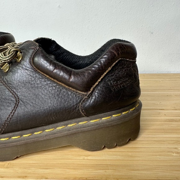 Dr. Martens 10940 Brown Leather Oxford Shoes Mens 9 Womens 10 Platform Lug Sole - Picture 9 of 9
